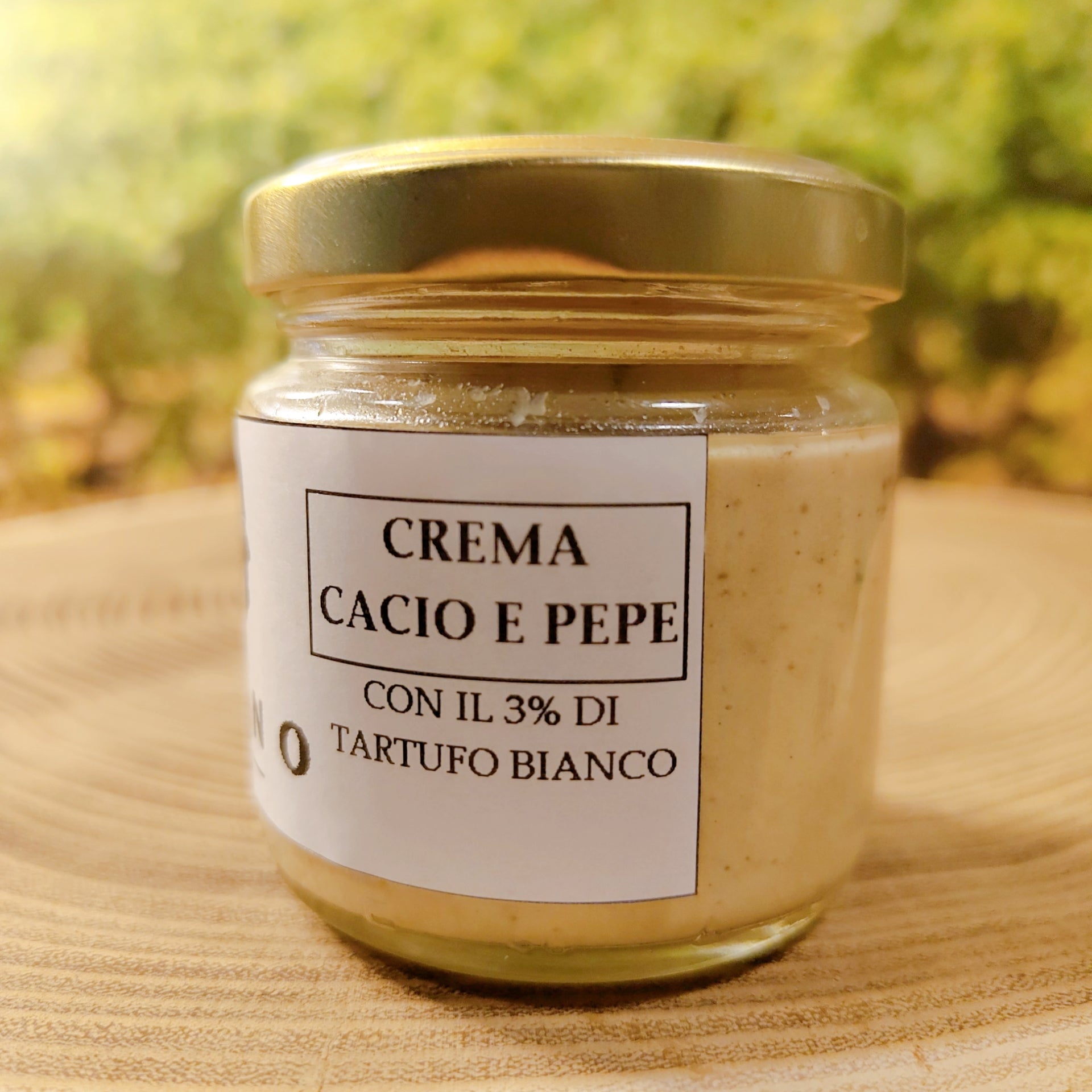 Condimento per Pasta e Crostini Cacio Pepe Tartufo Bianco 80g.