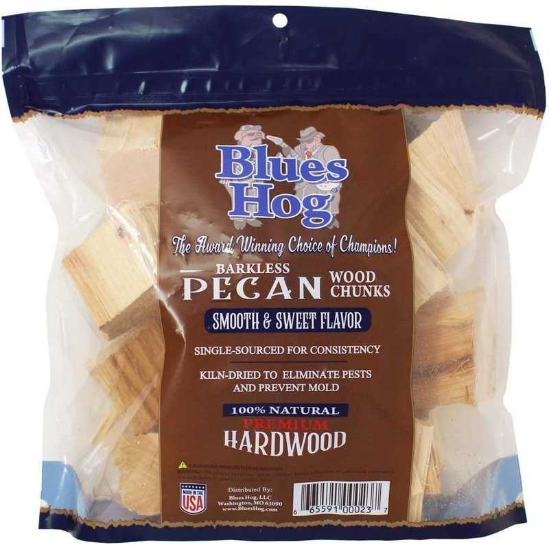 Blues Hog Barkless Pecan Wood Chunks 1,9 kg