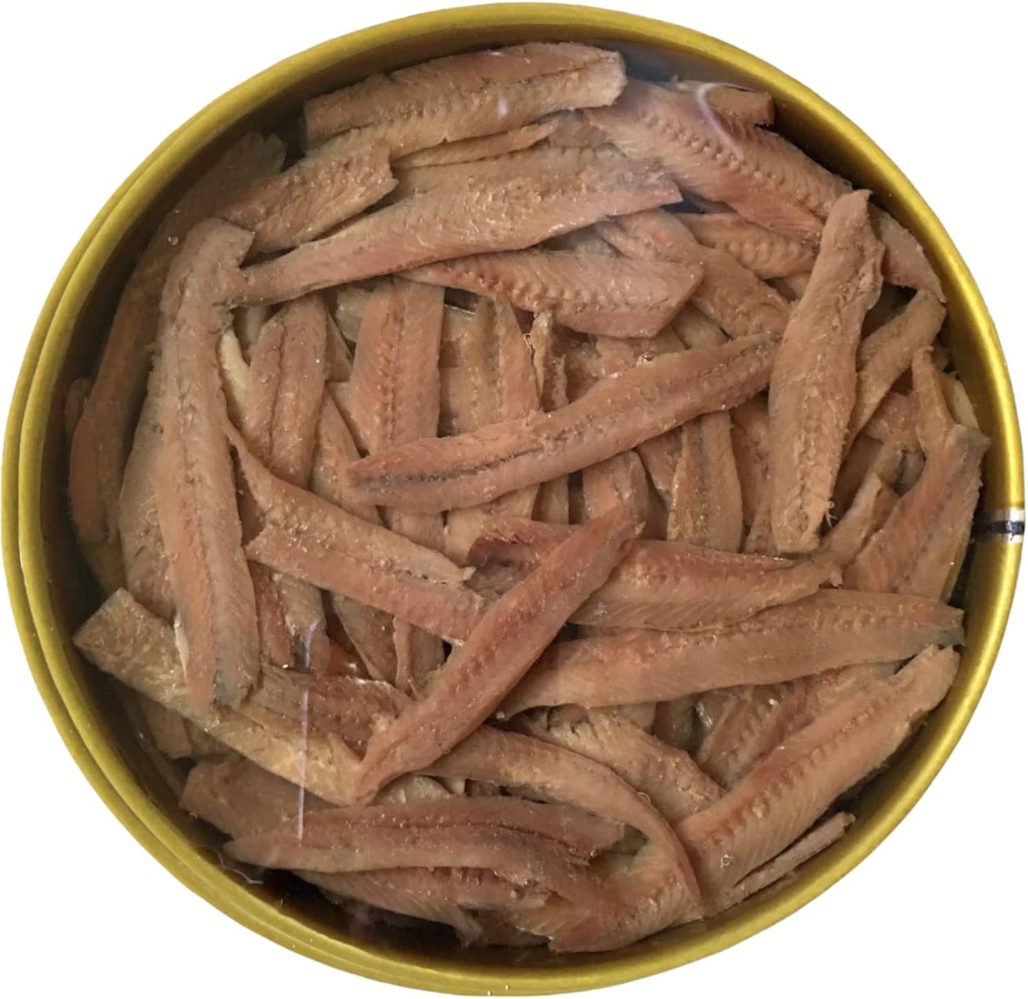 Filetti non interi di acciughe del Mar Cantabrico in Olio di Oliva 520g con 8 mesi di maturazione in botte di salatura