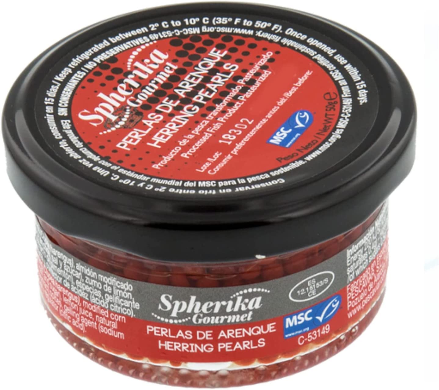 PERLAGE SFERIFICATO GOURMET di aringa rossa 50 g.