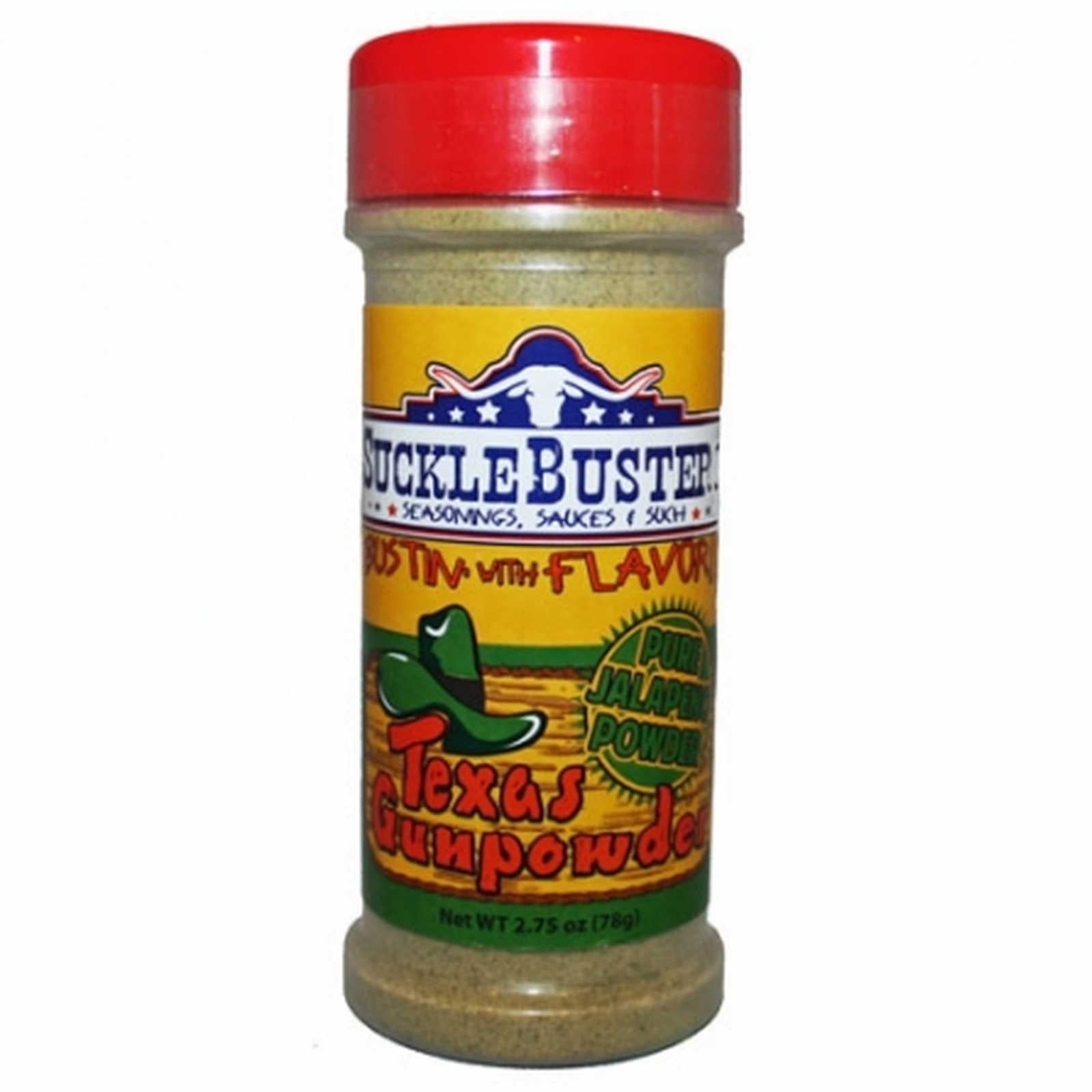 SuckleBusters Texas Gun Powder Original Green Jalapeno 78G