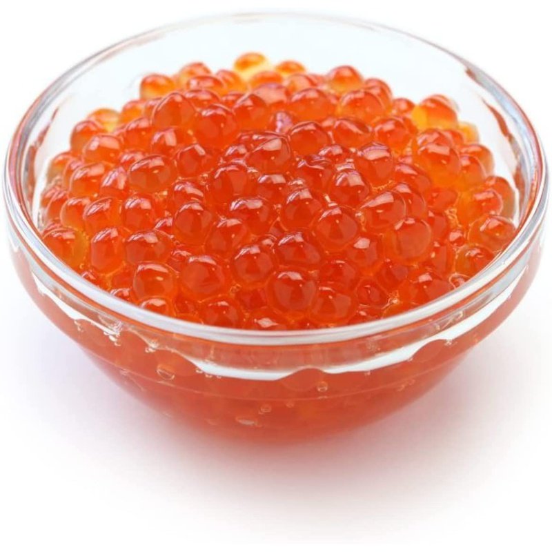 Uova di Salmone Pastorizzato Spherika Gourmet salmone keta 50G.