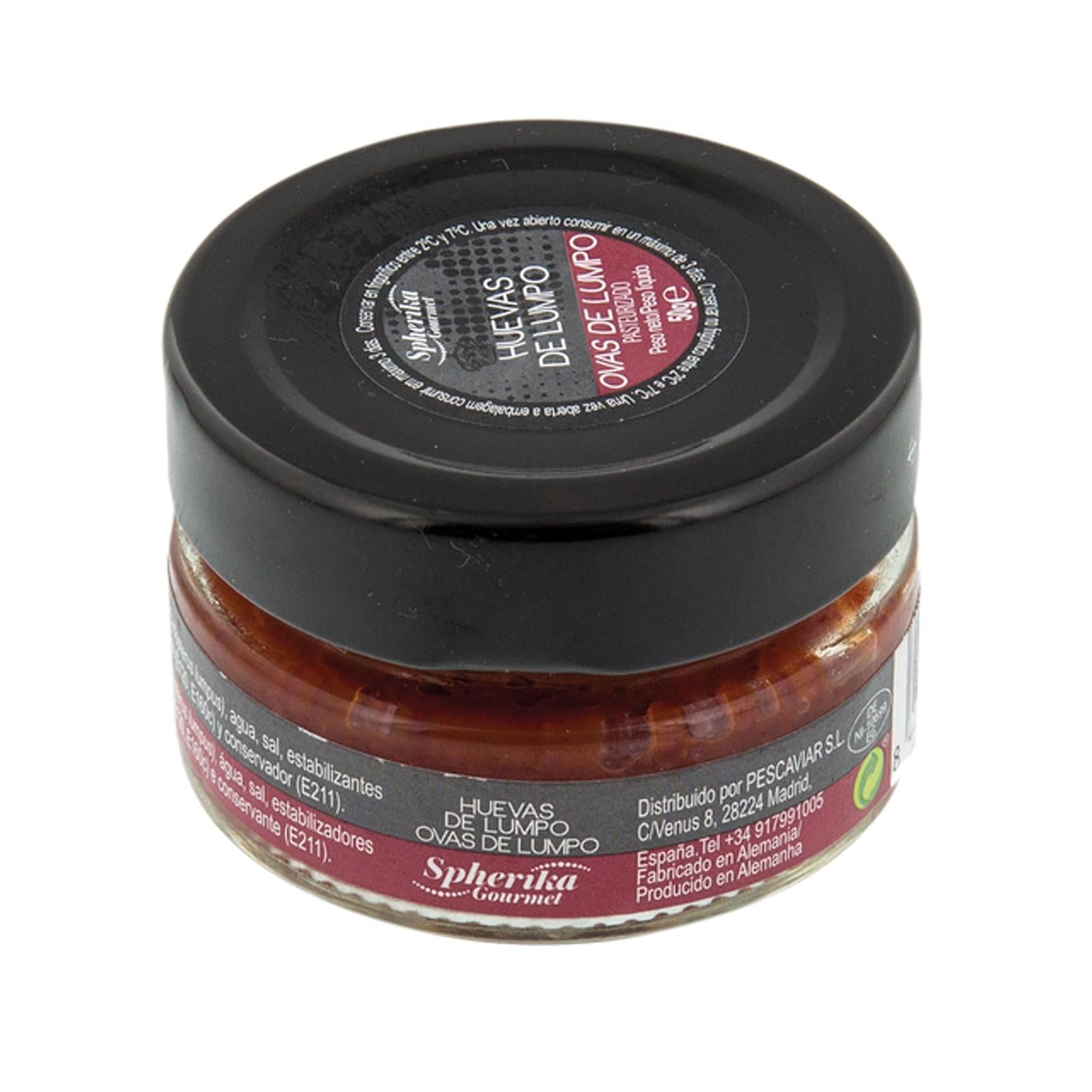 Uova di Lompo rosse 100g
