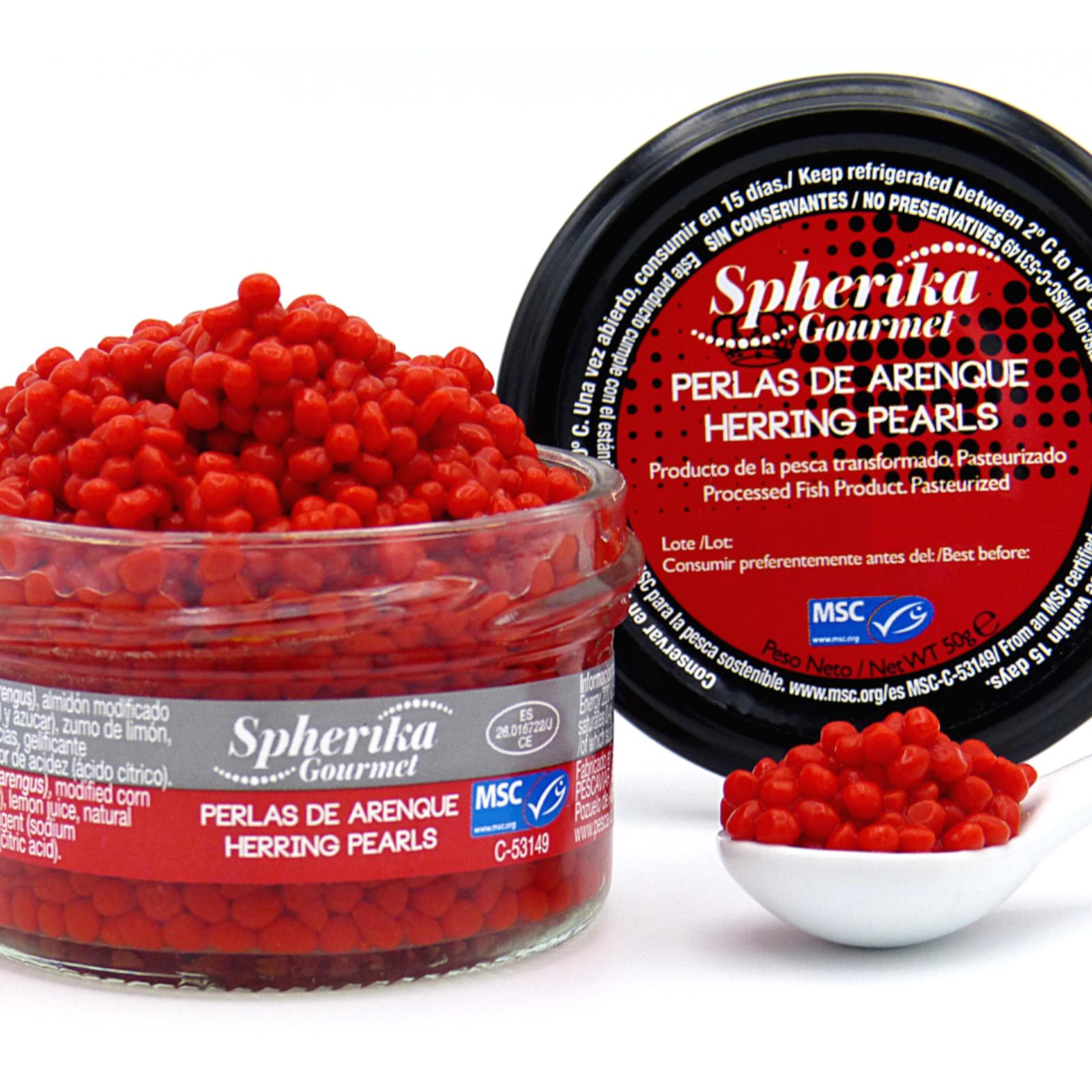 PERLAGE SFERIFICATO GOURMET di aringa rossa 50 g.