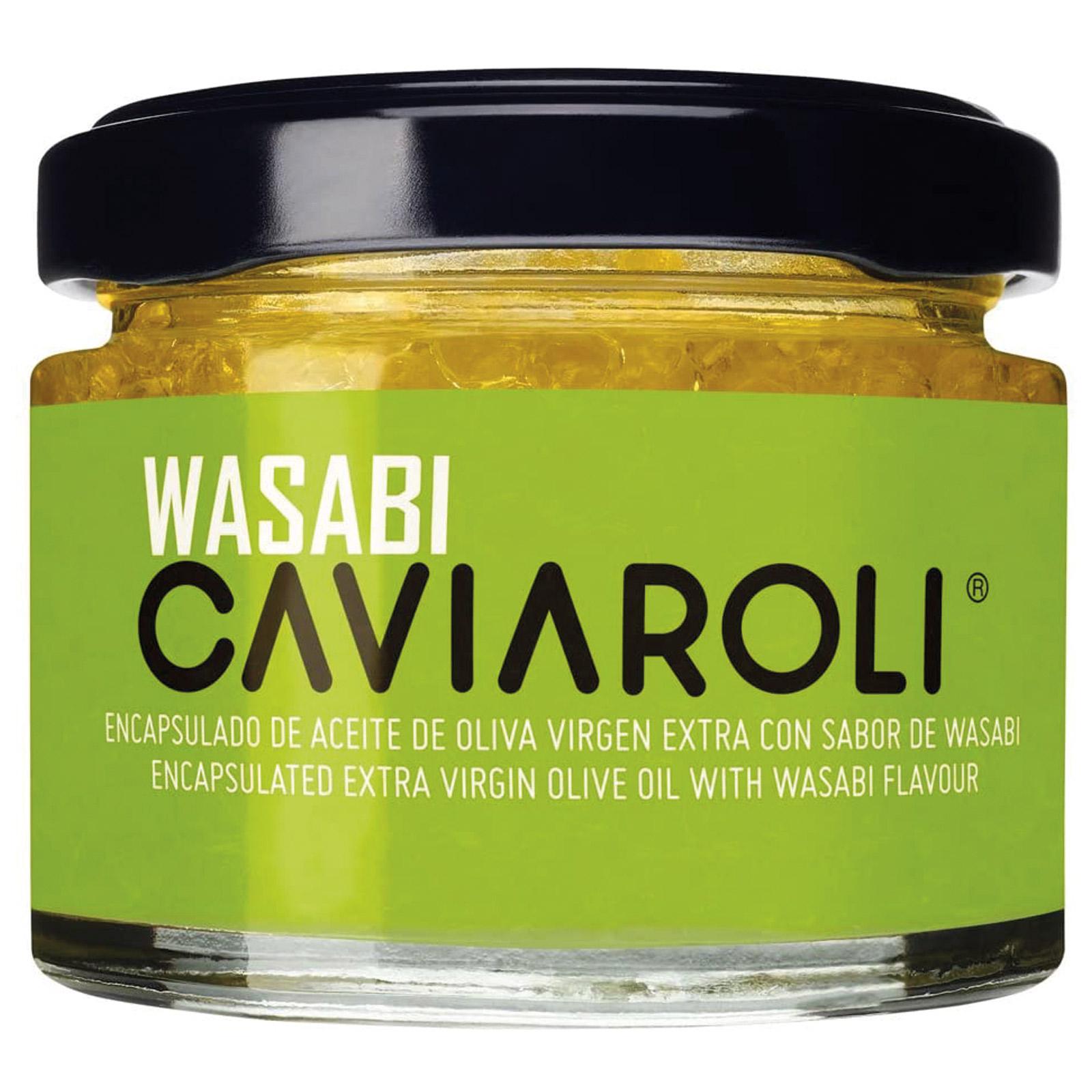 Perle al WASABI - Condimento a base di olio extravergine d'oliva aromatizzato al WASABI 50g