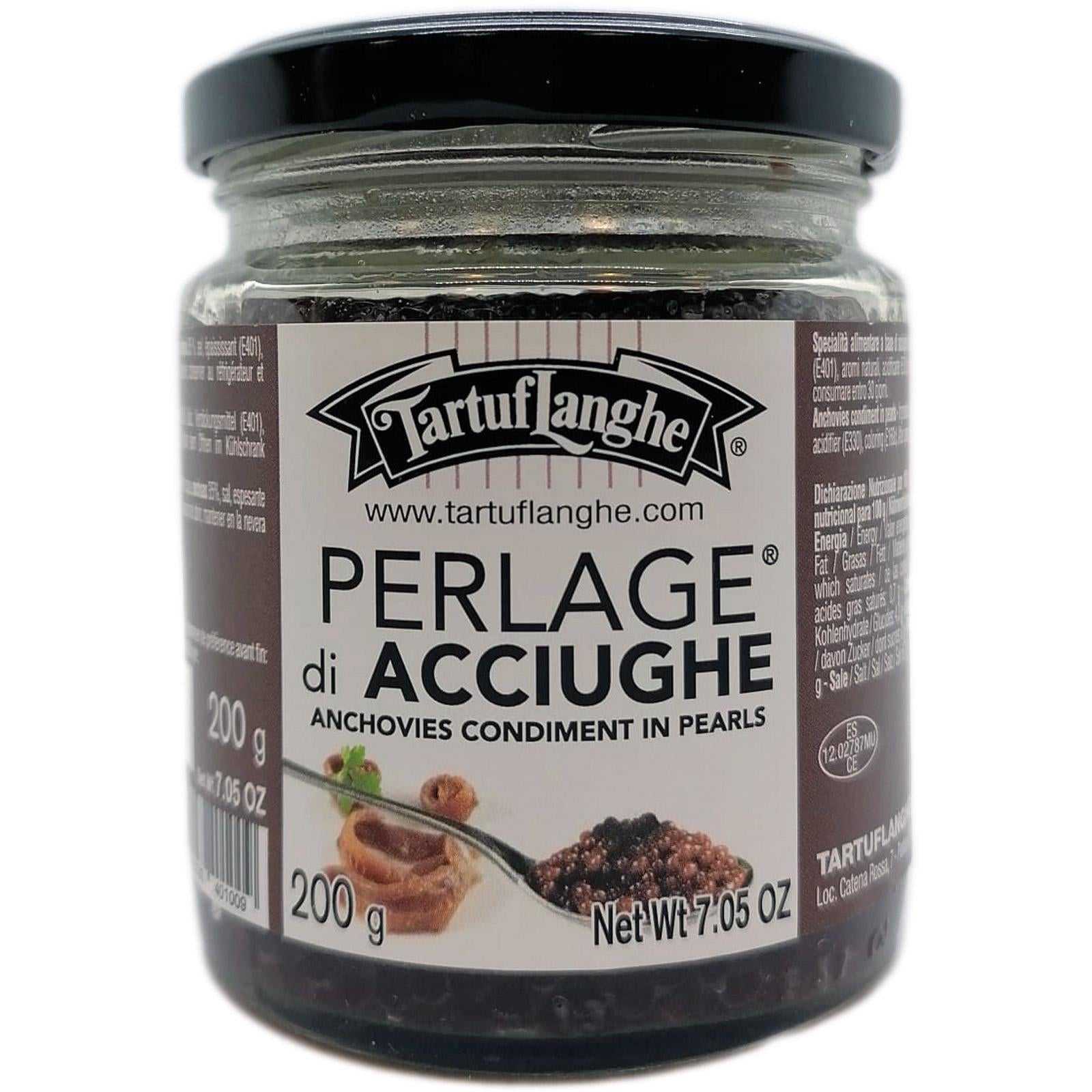 Perlage di acciughe 200gr - Specialità alimentare di Acciughe in Perle TartuflanghE