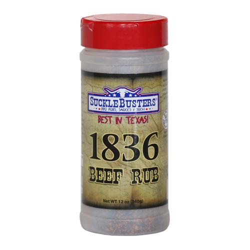 Sucklebuster 1836 beef rub 340g