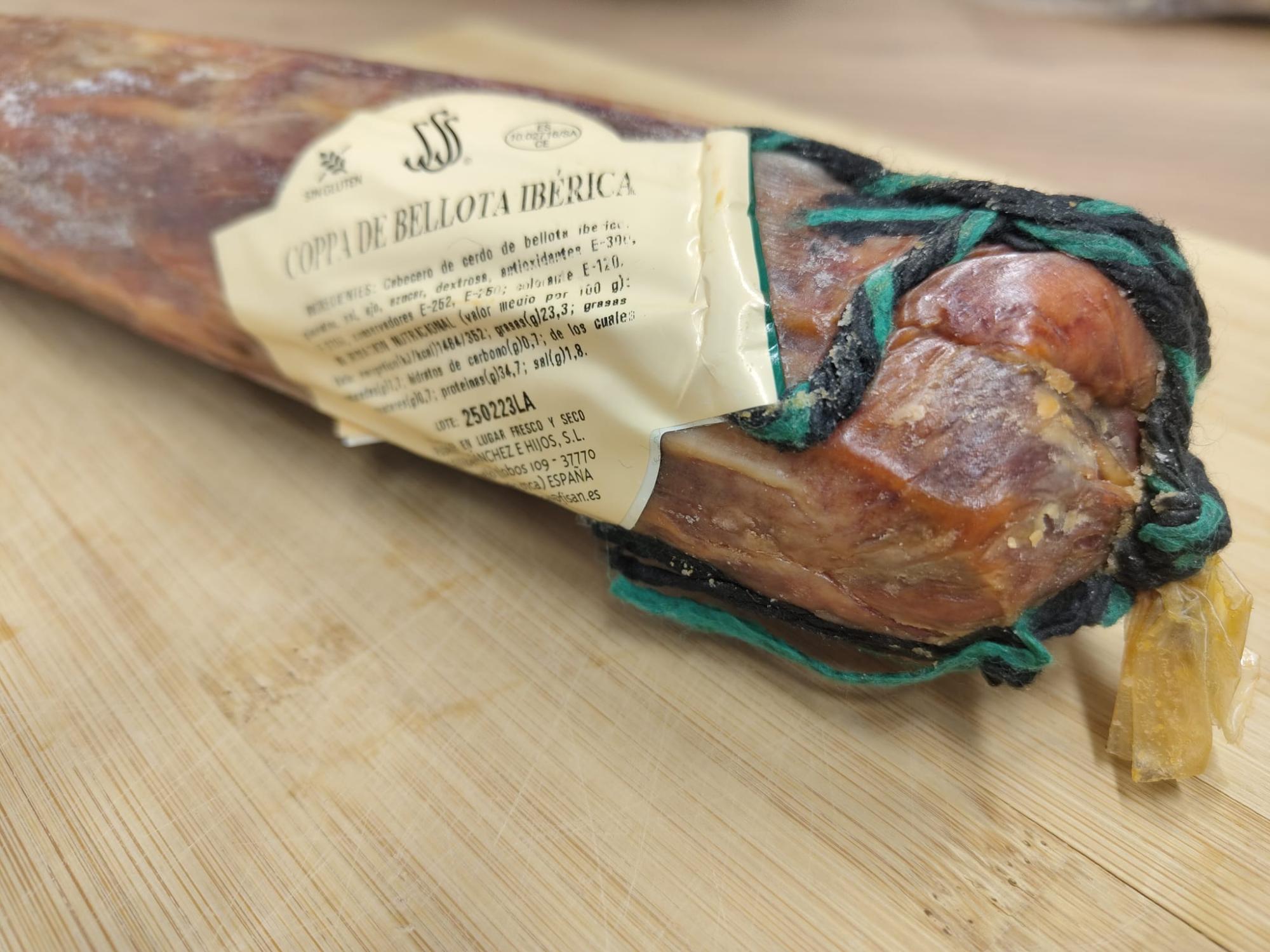 Coppa Iberica di Bellota da 580/650 gr.