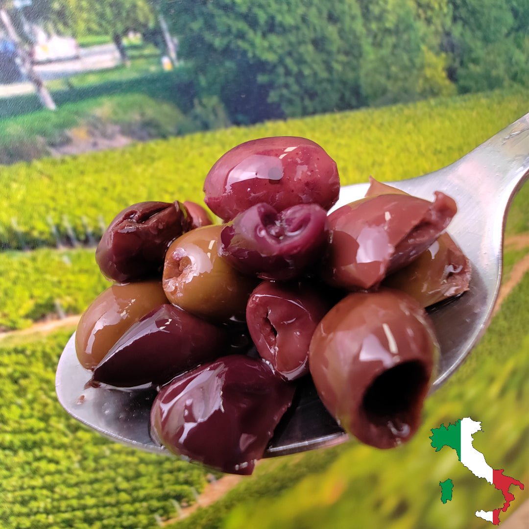 Olive Taggiasche Liguri Denocciolate in Olio Extra Vergine di Oliva - Selezione di Albino 1939 (Gourmet) 180g.