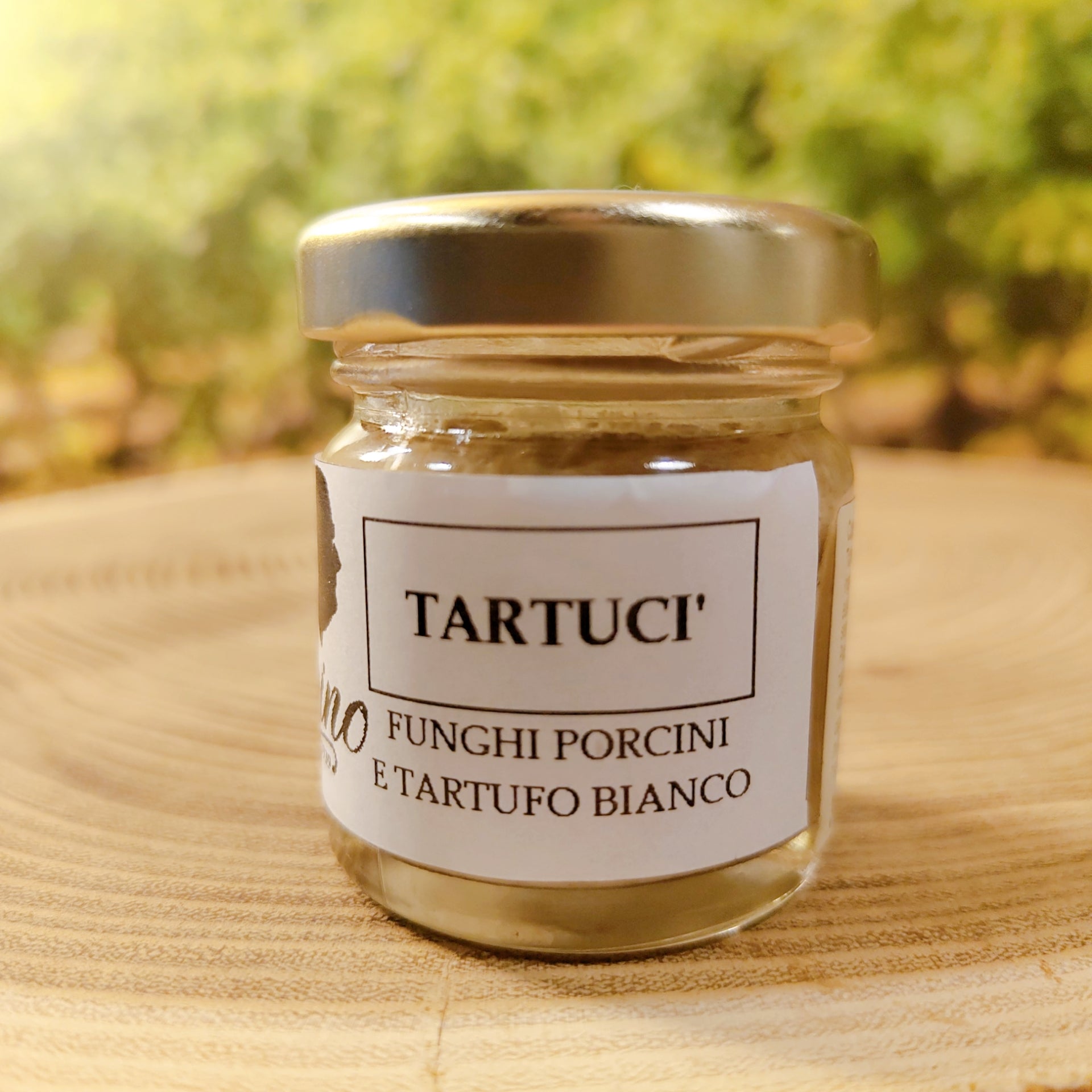 TARTUCI' Condimento a base di Funghi Porcini e Tartufo Bianco 30g.