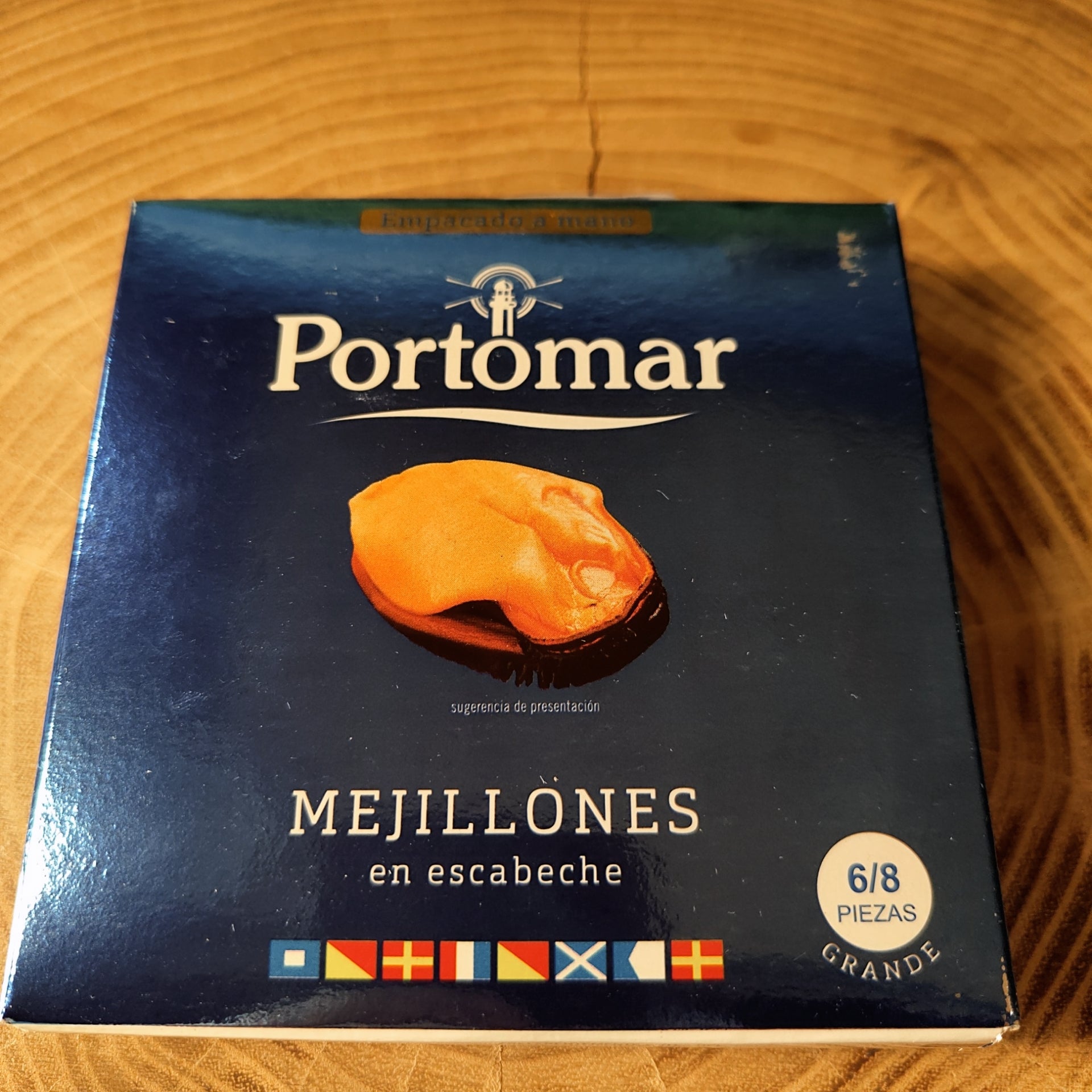 Cozze In Salsa Vieira Mejillones scapece 6/8 Fritto In Olio Di Oliva 111g