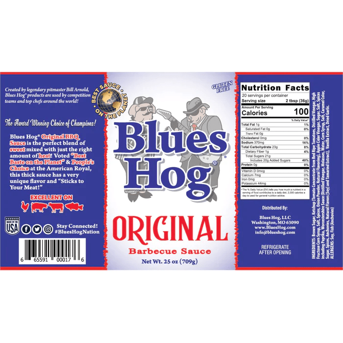 Blues Hog Original BBQ sauce 591ml