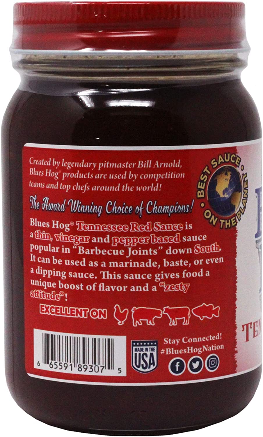 Blues Hog Tennesse Red sauce 542ml