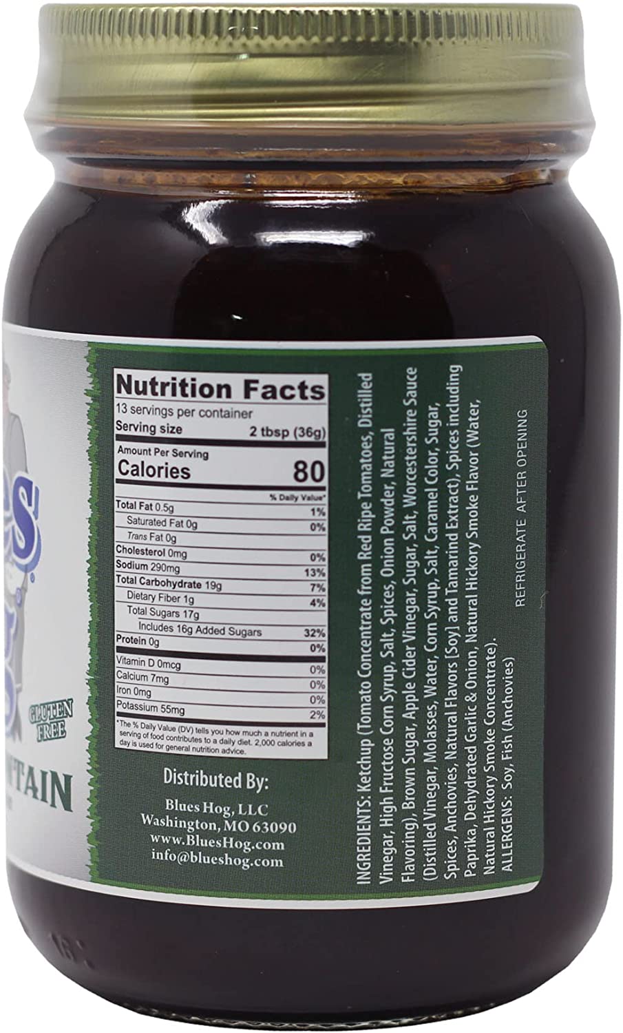 Blues Hog Smokey Mountain sauce 557ml