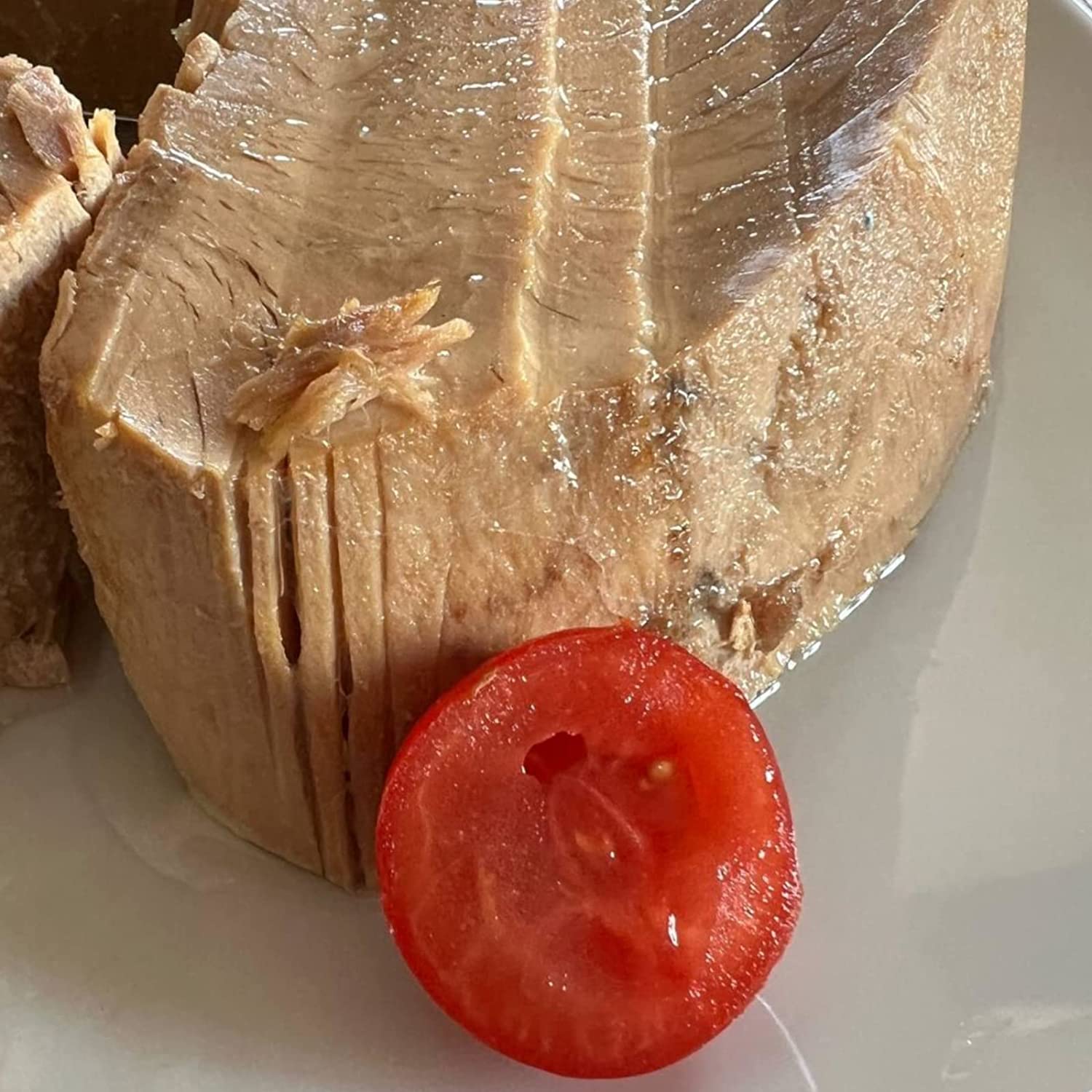 Filetti di tonno Pinna Gialla all'olio di oliva 1,9 Kg lavorazione artigianale di Sarda affumicati.