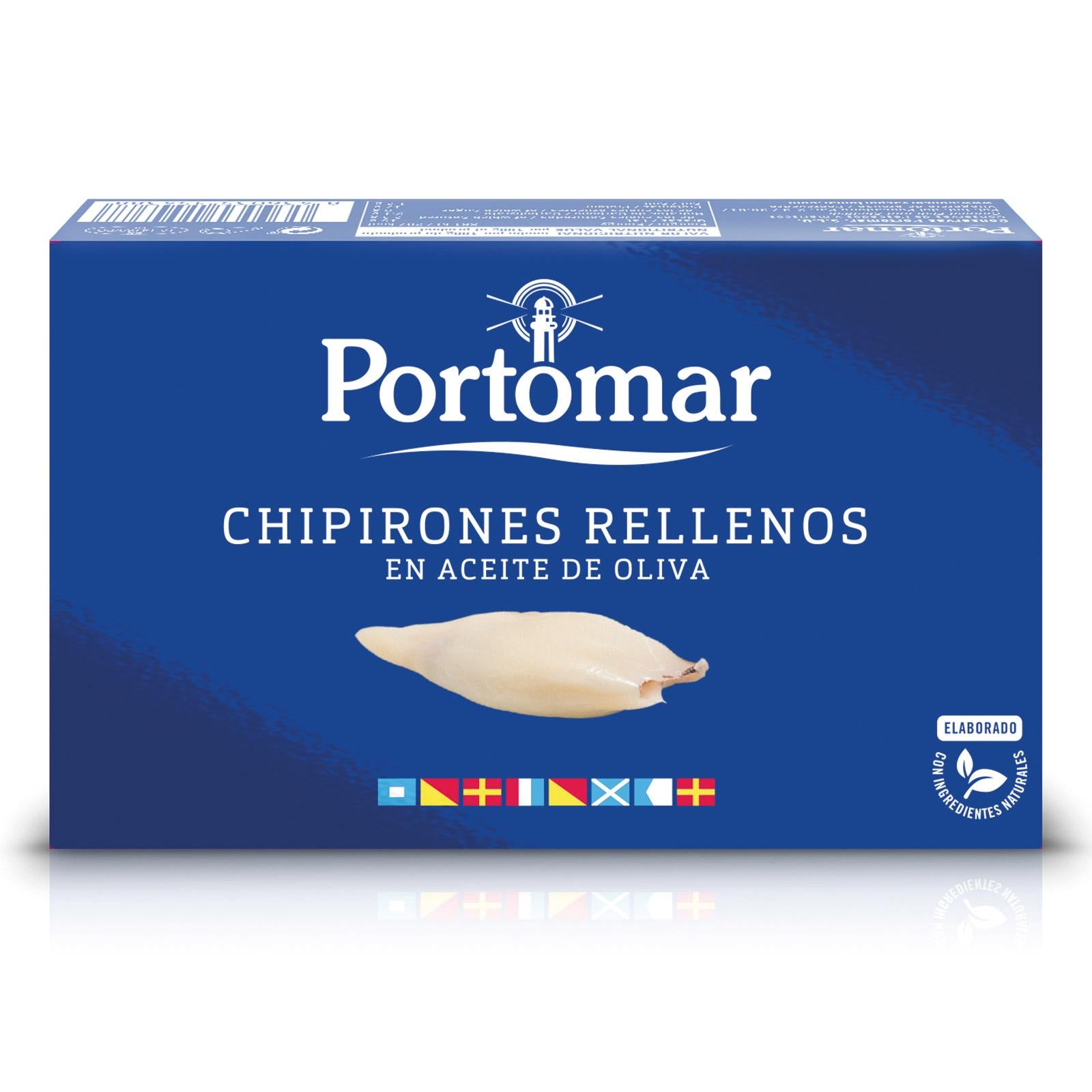 Calamaretti/Calamari in Olio di Oliva "Chipirones" 115g/80g - PortoMaR