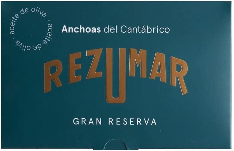 Rezumar Gran Reserva - Le Migliori Acciughe del Mar Cantabrico - 270 Grammi