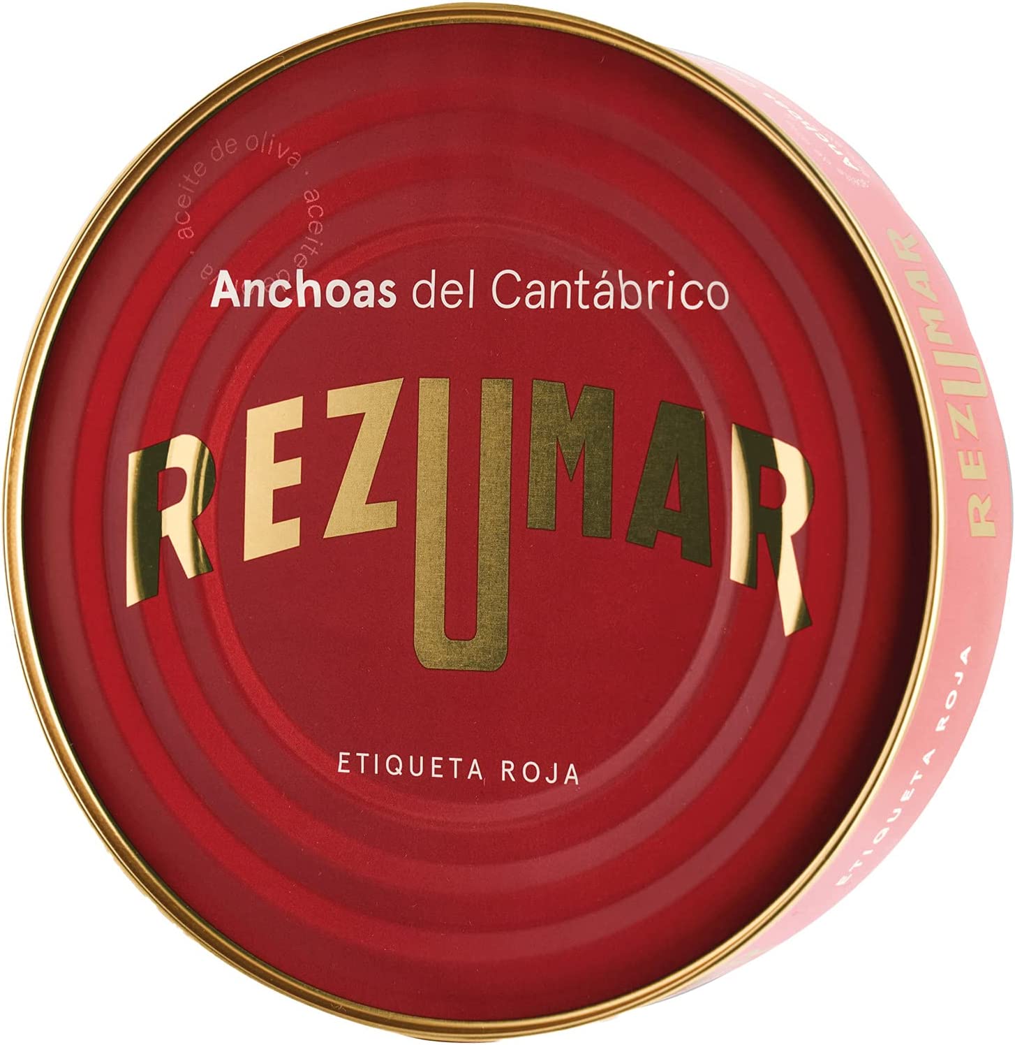 Filetti di acciughe in olio di Oliva del Mar Cantabrico Rezumar 520g