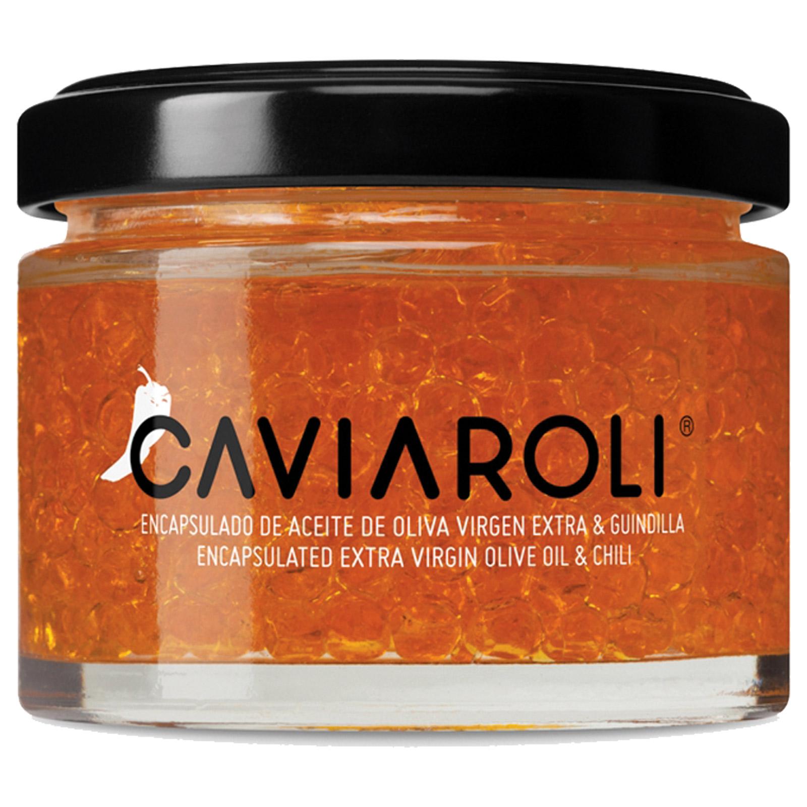 Perle al Peperoncino - Condimento incapsulato a base di olio aromatizzato al PEPERONCINO 50g -