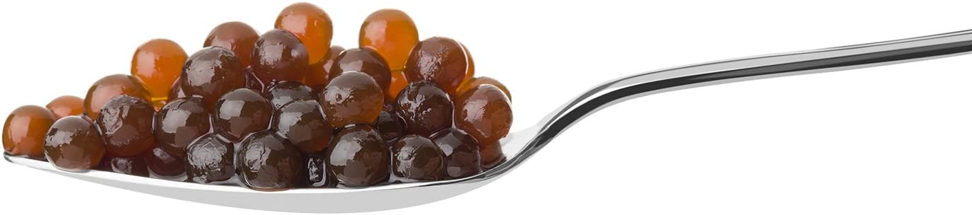 Perle di Aceto Pedro Ximenez - Condimento incapsulato a base di perle di ACETO di SHERRY di PEDRO XIMENNEZ 50g.