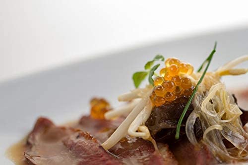 Perle di Aceto Pedro Ximenez - Condimento incapsulato a base di perle di ACETO di SHERRY di PEDRO XIMENNEZ 50g.